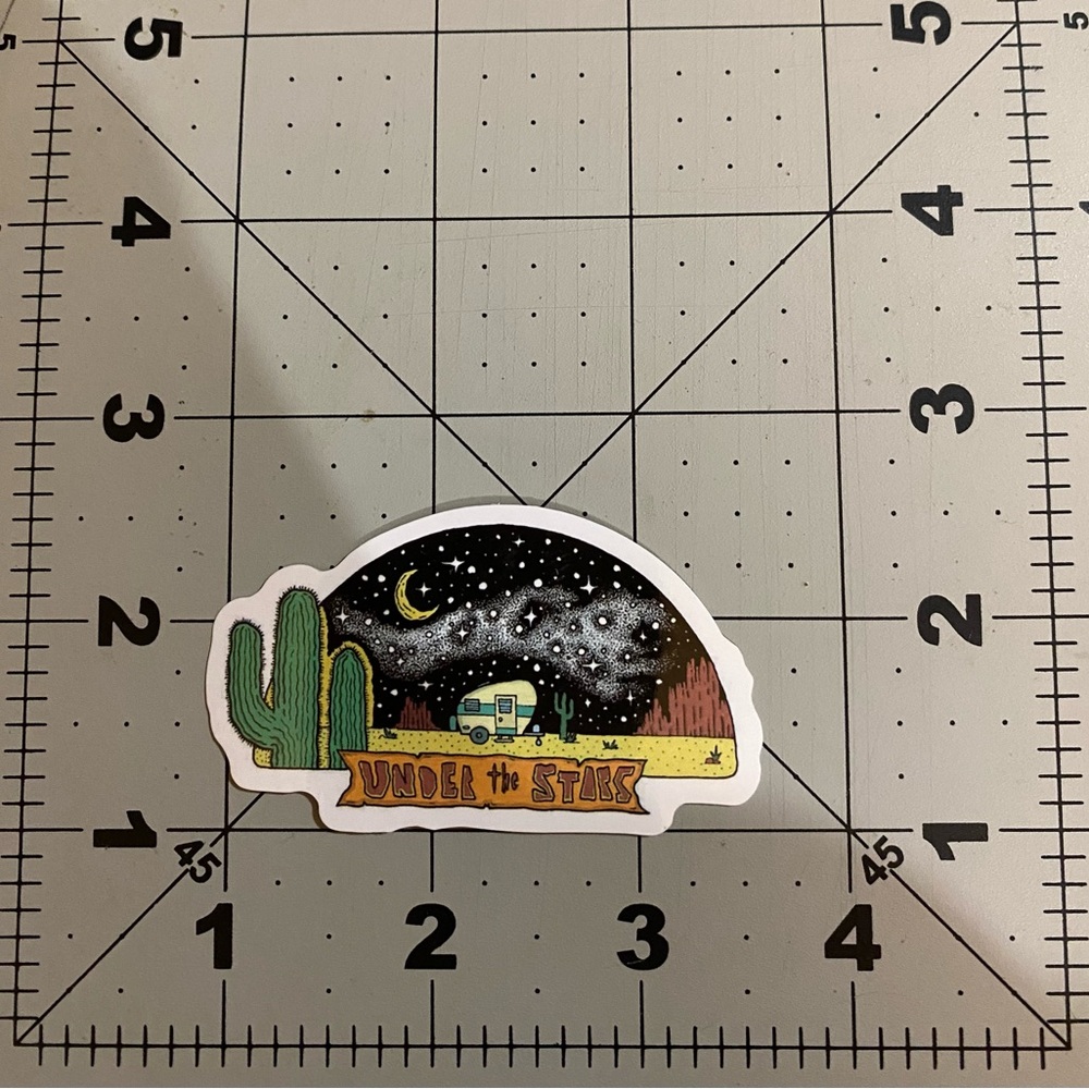 🌈20/$12🌈 Under the Stars Sticker - Picture 2 of 3